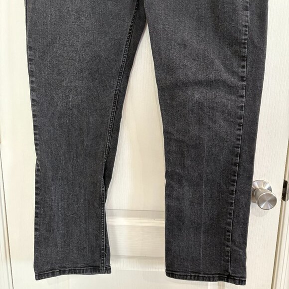 Levi's 514 Straight Fit Jeans 99% Cotton Black Midnight Men's Size 40 x 32 - Picture 7 of 8